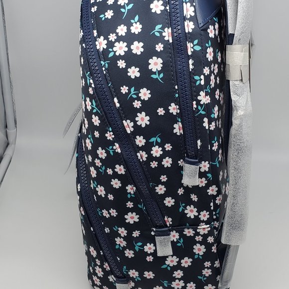 Kate Spade Karissa Fleurette Toss Large Backpack Blue Multi Floral main image 5